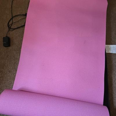 Heated Massage Mat & Yoga Mat Set