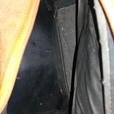 Office Essentials Lot: HP DeskJet Printer, faux Leather Bag & More