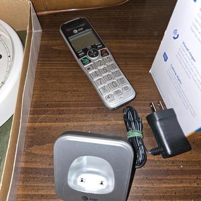 Office Essentials Lot: HP DeskJet Printer, faux Leather Bag & More