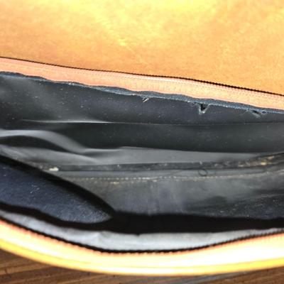 Office Essentials Lot: HP DeskJet Printer, faux Leather Bag & More