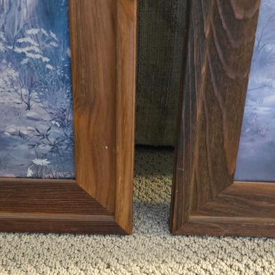 Rustic Forest Path Framed Prints – Set of 2