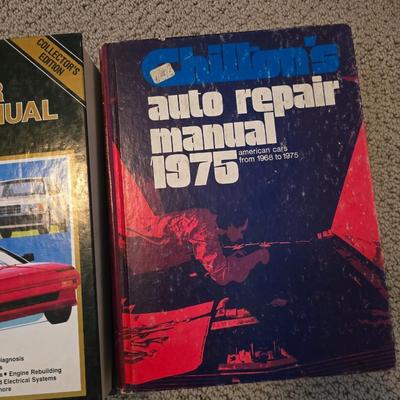 Lot of 3 Vintage Chilton Auto Repair Manuals