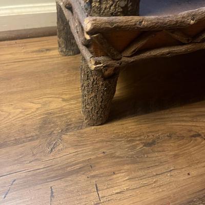 Rustic Log Bookcase (LR-MG)
