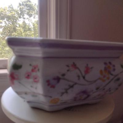 Ceramic Hexagonal Planter Pot