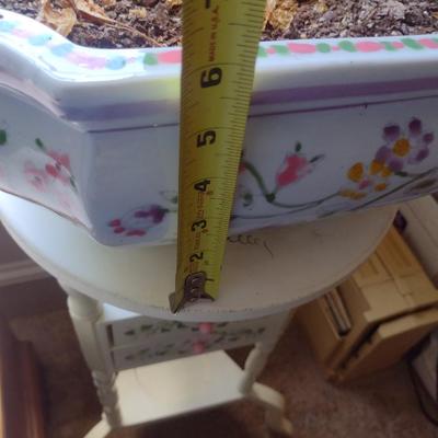 Ceramic Hexagonal Planter Pot