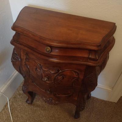 Wood Finish Bombay Chest