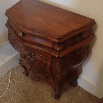 Wood Finish Bombay Chest