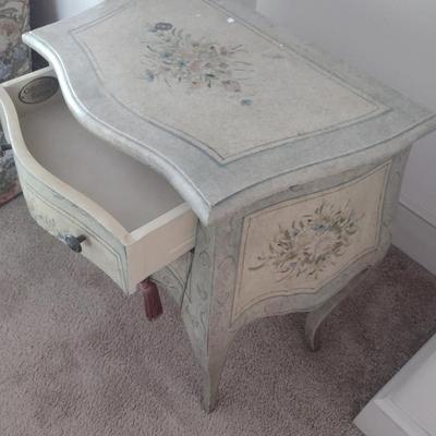 Double Drawer Bombay Painted Chest