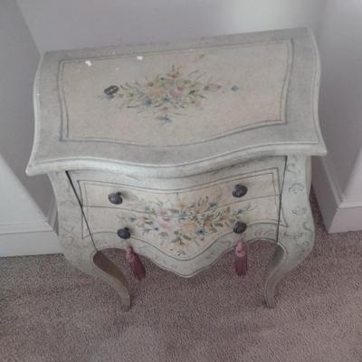 Double Drawer Bombay Painted Chest