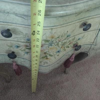 Double Drawer Bombay Painted Chest