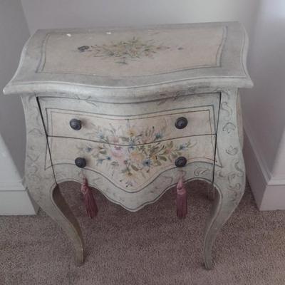 Double Drawer Bombay Painted Chest
