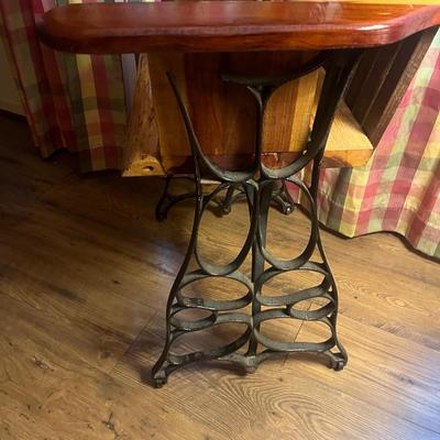 Unique Iron & Wooden Chair (LR-MG)