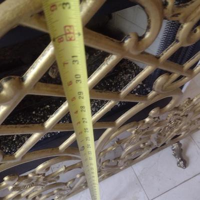 Metal Lattice Fireplace Screen