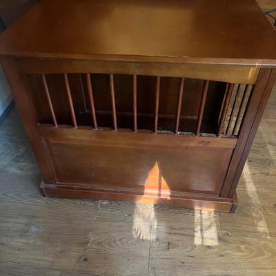 Wooden Pet Cage/End Table (LR-MG)