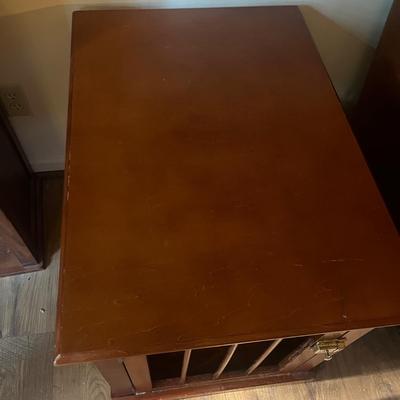 Wooden Pet Cage/End Table (LR-MG)