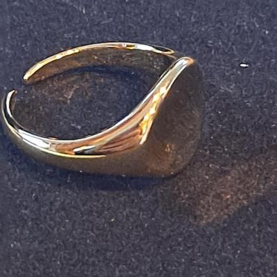 18kt Gold Overlay Sterling Silver