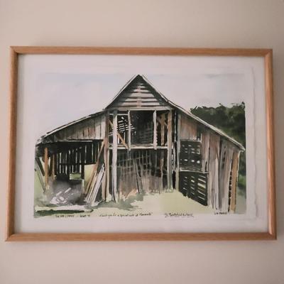 "The Barn Behind the House" by Lisa Mandel (B3-KD)