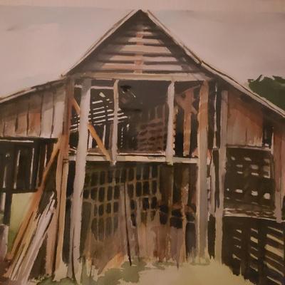 "The Barn Behind the House" by Lisa Mandel (B3-KD)