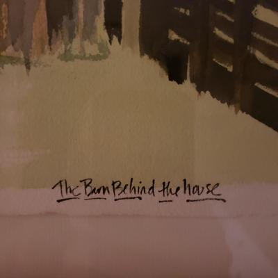 "The Barn Behind the House" by Lisa Mandel (B3-KD)