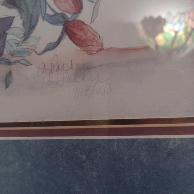Pair of Limited-Edition Watercolor Prints by A. Parker Choice B