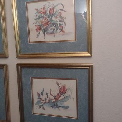 Pair of Limited-Edition Watercolor Prints by A. Parker Choice B