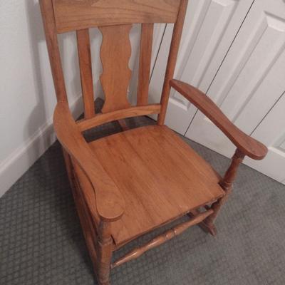 Solid Wood Rocking Chair