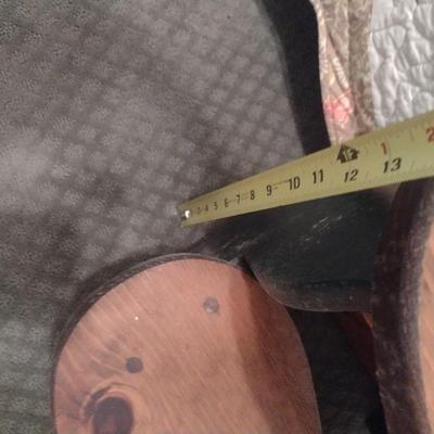 Solid Wood Heart Shaped Steps