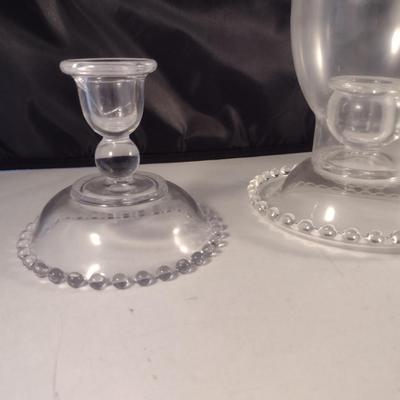 Vintage Imperial 'Candlewick' Candle Holders