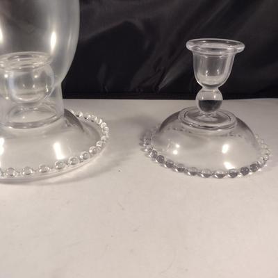 Vintage Imperial 'Candlewick' Candle Holders