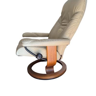 Ekornes Stressless Recliner and Ottoman