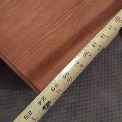 Wood Two Drawer Bedside Dresser