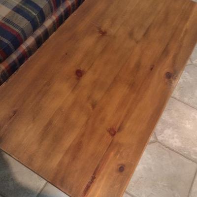 Solid Wood Pine Coffee Table