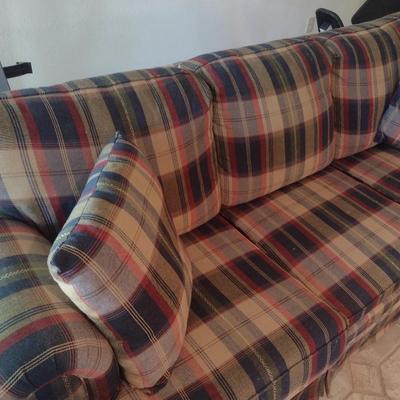 Upholstered Three Cushion Sofa/Sleeper