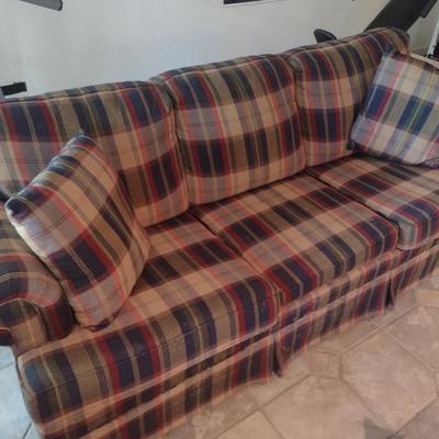 Upholstered Three Cushion Sofa/Sleeper