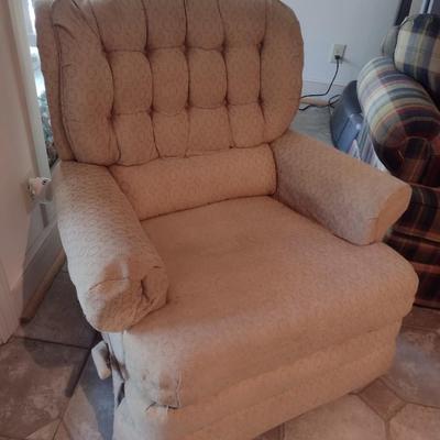 Upholstered Rocker/Swivel Recliner