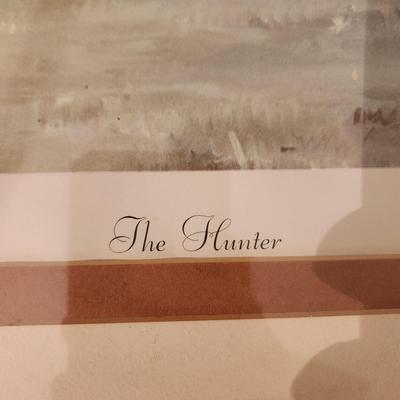 3 Framed Horse Equestrian Hunting Prints Out of the Hunt, Who Hoop They Have Him They're Around Him A.C. Havell , The Hunter Wesley...