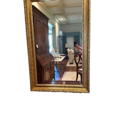 Vintage Ornate Gold Mirror