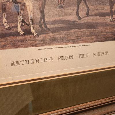 Returning from the Hunt print 28x22