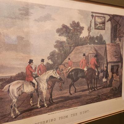 Returning from the Hunt print 28x22