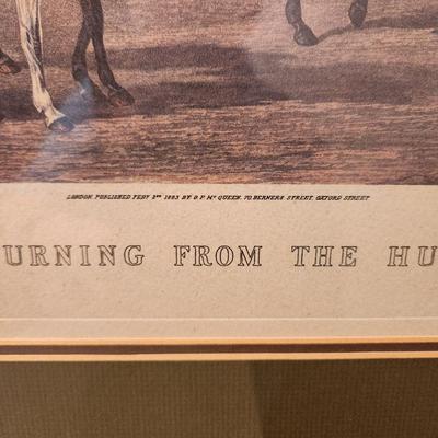 Returning from the Hunt print 28x22