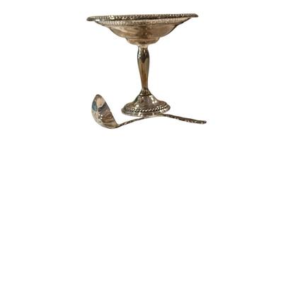 Sterling Compote and ladle