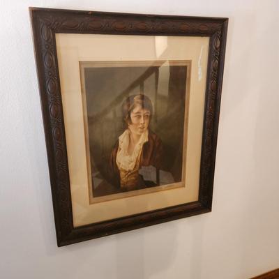 Antique Framed Art 20x23