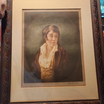 Antique Framed Art 20x23