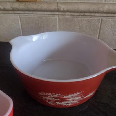 Pair of Vintage Pyrex Baking Dishes