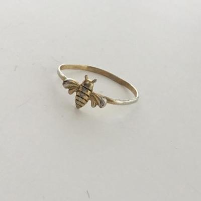 925 marked bee ring