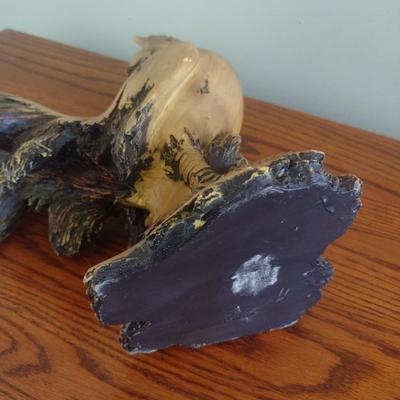 Resin Chicken Statuette