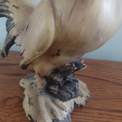 Resin Chicken Statuette
