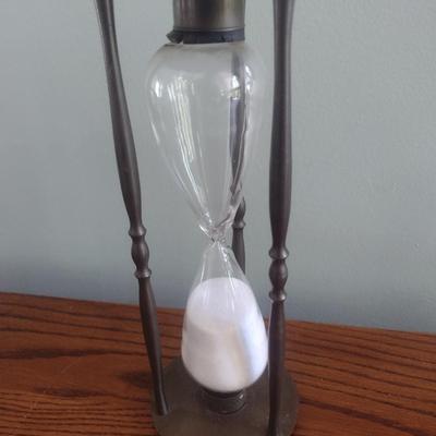 Brass Case Hour Glass