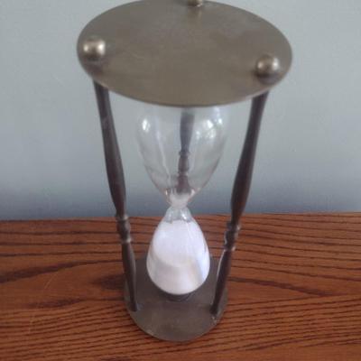Brass Case Hour Glass