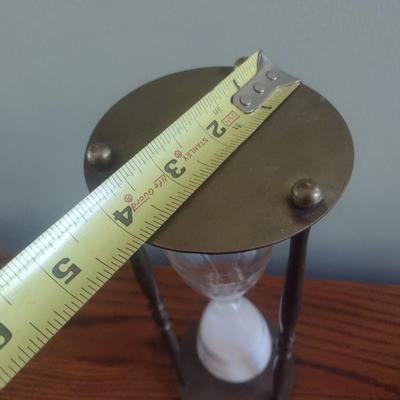 Brass Case Hour Glass